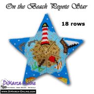 Tutorial 18 rows - Beach 3D Peyote Star + Basic Tutorial Little 3D Peyote Star (download link per e-mail)