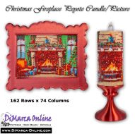 Tutorial Christmas Fireplace Peyote Candle/Picture incl. Basic Tutorial (download link per e-mail)