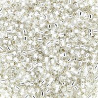 DB0041 Silver-Lined Crystal Delica 11/0 Miyuki - 50 grams WHOLESALE PACKAGE