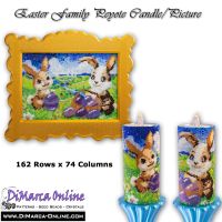 Tutorial Easter Family Peyote Candle/Picture incl. Basic Tutorial (download link per e-mail)