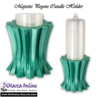 3D Peyote Candle Holder Majestic