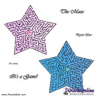 Tutorial 25 rows - Maze 3D Peyote Star + Basic Tutorial Little 3D Peyote Star (download link per e-mail)