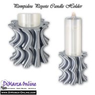 3D Peyote Candle Holder Pompidou