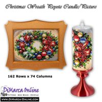 Tutorial Christmas Wreath Peyote Candle/Picture incl. Basic Tutorial (download link per e-mail)